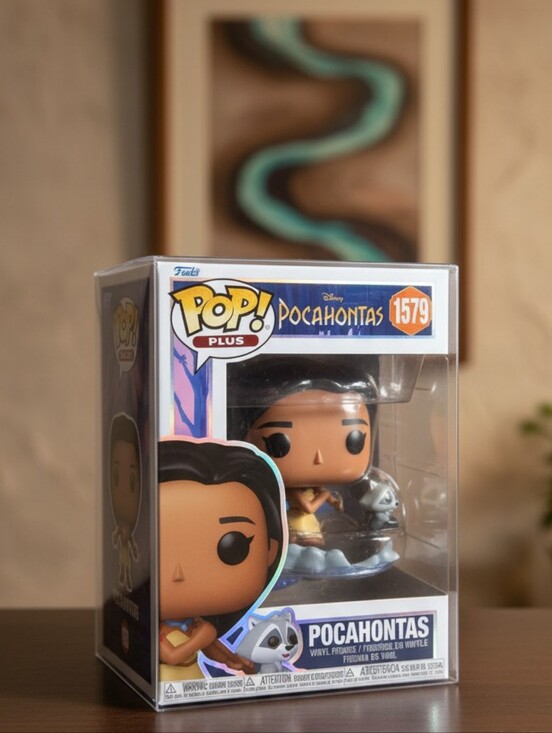 Funko Other - Funko Pop! Plus Pocahontas Vinyl Figure #1579 - Teal & Brown Accents